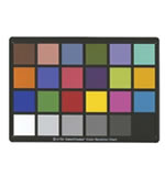 Color checker:X-rite Mini ColorChecker Chart