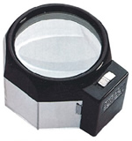 Cylinder Loupes, Pocket Magnifier, Handheld Magnifier With LED
