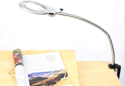 Clip Desk Light on Multi Function Clip Magnifier With Led Light  Magnifiers Desk Lamp