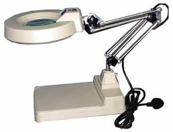 Lt-86C Magnifying Glass Desk Lamp 10x Magnification lamp with Large Glass  120mm Diameter